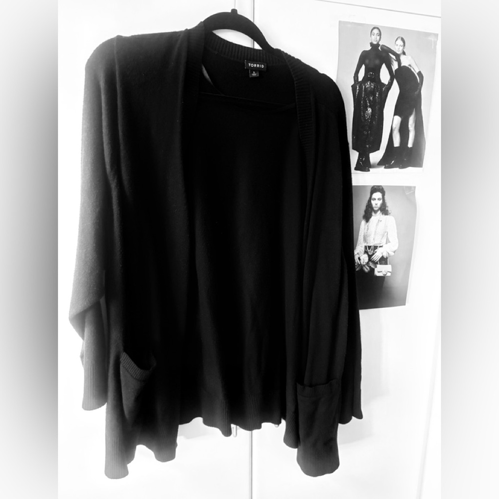 Classic black sweater